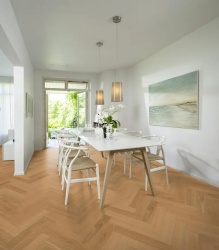 Parchet dublustratificat Kahrs stejar Oak AB Oiled Herringbone 600 x 120 x 11