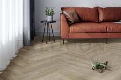 Parchet SPC Falquon The Floor P6001 Herringbone, Tuscan Oak - Img 3