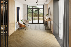 Parchet SPC Falquon The Floor P6003 Herringbone, Calm Oak - Img 3