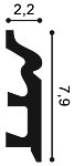 Plinta Duropolimer SX122 Hamburg Orac Decor - 2ml - Img 2