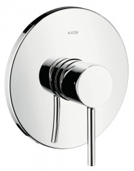 Baterie de duș cu corp incastrabil Chrome Axor Starck