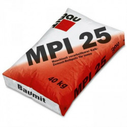 Baumit MPI 25 - Tencuiala var-ciment 40 Kg