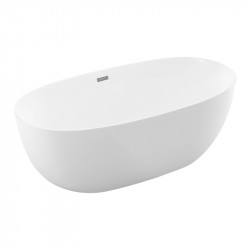 Cada freestanding din acryl, Oval, Wells