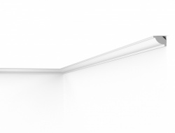 Cornisa decorativa, polimer dur WT7, 16X22X2000 mm - Img 1