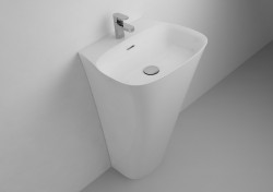 Lavoar freestanding din compozit mineral Paglia