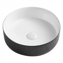 Lavoar Wellis Rose B&W Matt, 35,5 cm