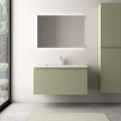 Mobilier baie Wellis Varna Bamboo Green - Img 3