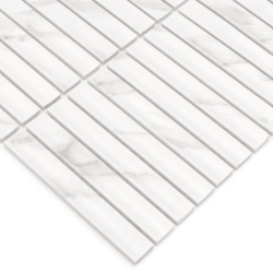 Mozaic Kitkat Carrara matt, 29,7x29,3 cm, DUNIN, 8 mm, mat - Img 2