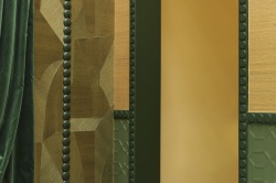 Profil decorativ Orac Decor P9905 MEDALLION, Art Deco, 200 x 6 x 1,2 cm, Purotouch® - Img 2