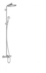 Coloana de dus cu termostat si pipa cada Hansgrohe Crometta S240 - Img 1
