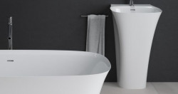 Lavoar freestanding din compozit mineral Paglia - Img 2