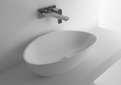 Lavoar pe blat Cast Marble 60x36 cm