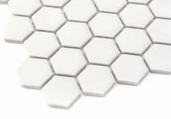 Mozaic Mini Hexagon Beetle matt, 26x30 cm, DUNIN, 6 mm, mat - Img 4
