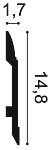 Plinta Duropolimer SX104F, flexibila, Orac Decor - 2ml - Img 3