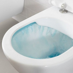 Set vas suspendat WC Villeroy & Boch, Subway 2.0, direct flush, cu capac slim, soft close, alb - Img 2