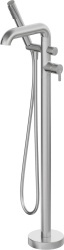 SILIA Baterie pentru cadă, freestanding, cu set de duș - Img 2