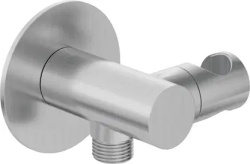 SILIA - Cot conector pentru furtun, rotund, cu mâner pentru dușul de mână - Img 3