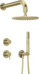 Silia Set de duș cu montare îngropată, cu pălărie de duș - Img 2