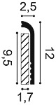 SX185 CASCADE, Orac Decor, L: 200 x H: 12 x W: 2,5 - Img 3