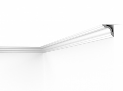 Cornisa decorativa, polimer dur WT5, 52X52X2000 mm - Img 1