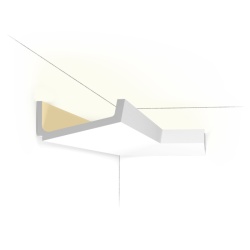 Cornisa Orac Decor C352 Flat, led - 2ml - Img 3