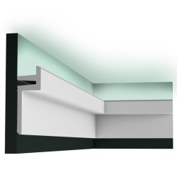Cornisa Orac Decor C382 Linear, led - 2ml - Img 1