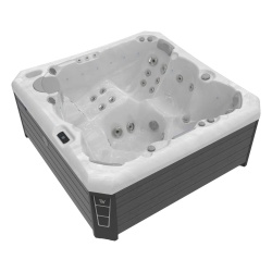 Minipiscina Wellis Malaga Life Premium - cu Smart-In step CityLife + pompă de căldură de 3 kW - Img 3