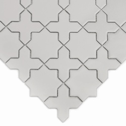 Mozaic Star&Cross Ash matt, 30,2x30,2 cm, DUNIN, 6 mm, mat - Img 3