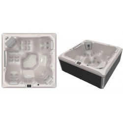 Pachet minipiscină Wellis, Makalu PeakLife Premium Plus, cu capac, jeturi luminoase ,sistem WIS integrat si pompa de caldura, pentru 5 persoane - Img 3