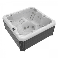 Pachet minipiscina Wellis Malaga Life Deluxe, CityLine cu capac pentru 6 persoane - Img 2