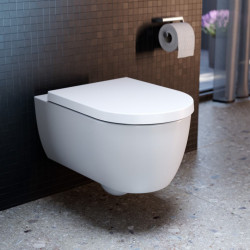 Set vas WC suspendat Ideal Standard Blend Curve, Aquablade, alb si capac softclose - Img 6