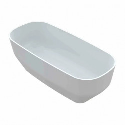 Cada freestanding Vayer Serpens 2, alb, 165x75, fara preaplin