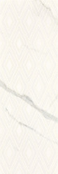 Faianta Livia Bianco Inserto, Paradyz Ceramica, rectificata, 25x75 cm
