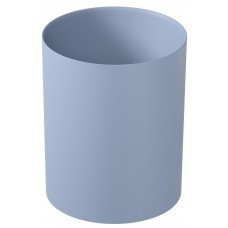 Lavoar de baie cilindric, Core, portelan, 37cm, albastru petrol mat, Galassia Italia - Img 1