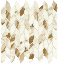 Mozaic Marvel Shine Calacatta Imperiale Mosaico Twist Silk 30,5x30,5