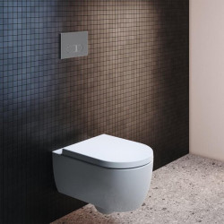 Set vas WC suspendat Ideal Standard Blend Curve, Aquablade, alb si capac softclose - Img 7