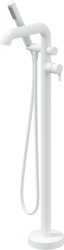 SILIA Baterie pentru cadă, freestanding, cu set de duș - Img 6