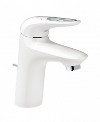 Baterie alba lavoar Grohe Eurostyle New S maner loop