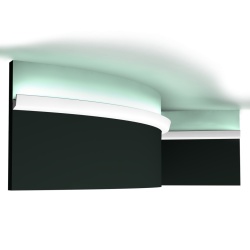 Cornisa CX189F, flexibil, profil led scafa, 2 ml, Orac Decor - Img 1