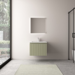 Mobilier baie Wellis Varna Bamboo Green