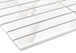 Mozaic Kitkat Carrara matt, 29,7x29,3 cm, DUNIN, 8 mm, mat - Img 3