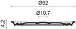 R77, Orac Decor, L: 62 x H: 4,2 x W: 62 - Img 2