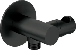 SILIA - Cot conector pentru furtun, rotund, cu mâner pentru dușul de mână - Img 4