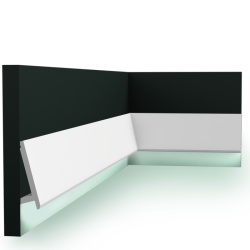 SX179 DIAGONAL, Plinta Orac Decor, L: 200 x H: 9,7 x W: 2,9 - Img 1