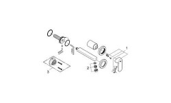Baterie lavoar Grohe Eurosmart Cosmopolitan montaj incastrat - Img 3