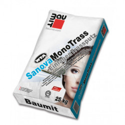 Baumit SanovaMonoTrass - Tencuială monostrat trass-var