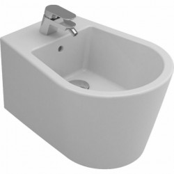 Bideu suspendat, Gala Glam, alb, 53x36,5 cm