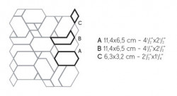 Boost White Mosaico Shapes 31x33,5 - Img 2