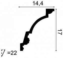 Cornisa Orac Decor C301 - 2ml - Img 2