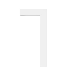 DX163-2300 SQUARE, Orac Decor, L: 230 x H: 10,1 x W: 1,3